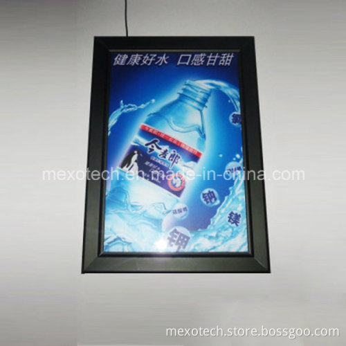 Restaurant Wall Mounted Snap Open LED Menu/Poster Frame
